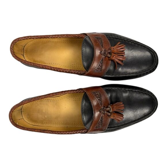 Allen Edmonds Maxfield Men\'s Shoes US 14 E Black Brown  USA  Leather Loafer main image 6
